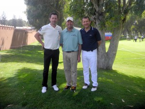 With USPGA Champion Rich Beem after a tune up 18 holes