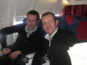 Guillaume et son ami Dany Boon